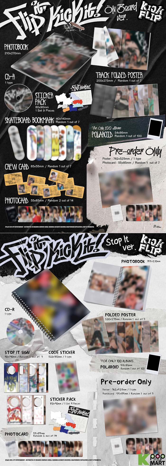 kickflip - 1st mini album [flip it, kick it!] standard ver.