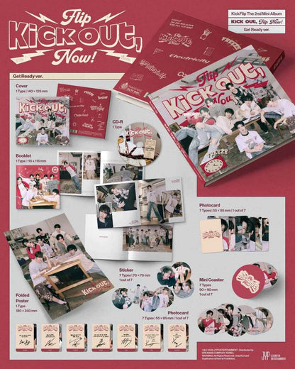 kickflip - [kick out, flip now!] get ready ver.