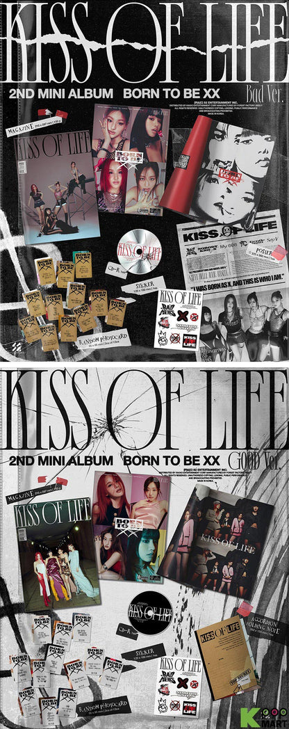 kiss of life - 2nd mini album [born to be xx]
