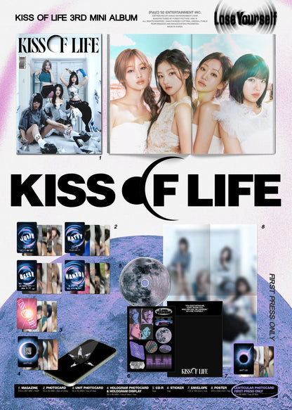kiss of life - 3rd mini album [lose yourself] magazine ver.