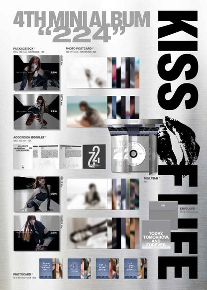 kiss of life - 4th mini album [224] digipack ver.