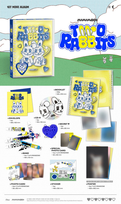 mamamoo+ - 1st mini album [two rabbits]