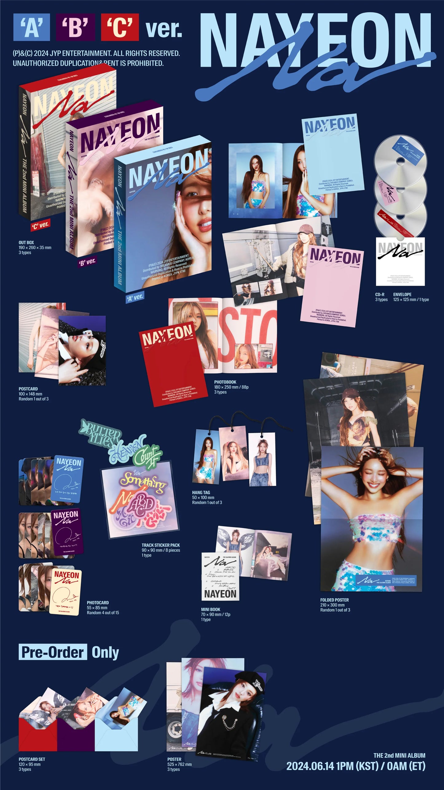 nayeon (twice) - 2nd mini album [na]