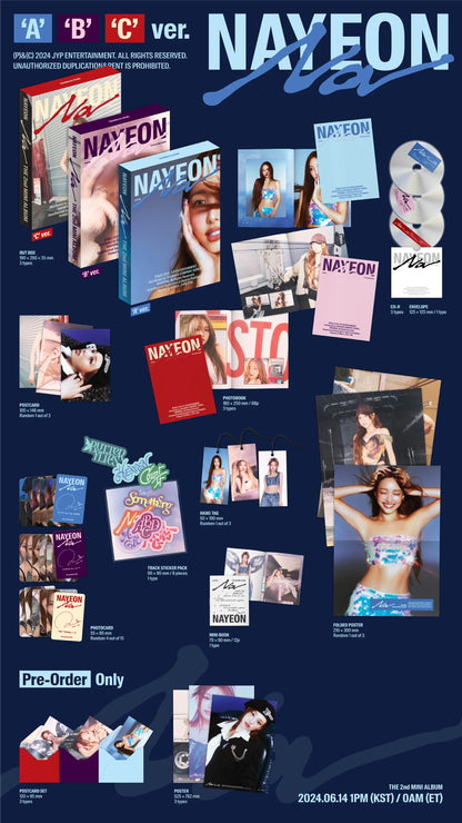 nayeon (twice) - 2nd mini album [na]