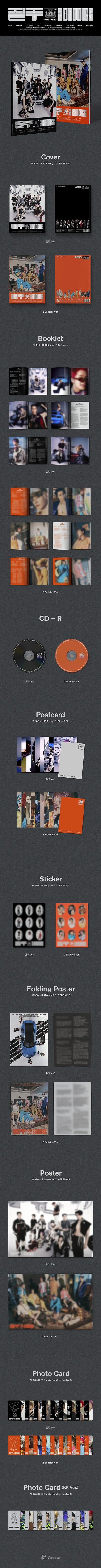 nct 127 - 4th album [질주 (2 baddies)] photobook ver.