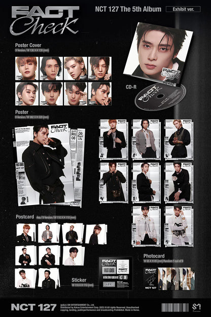 nct 127 - 5th mini album [fact check] exhibit ver.