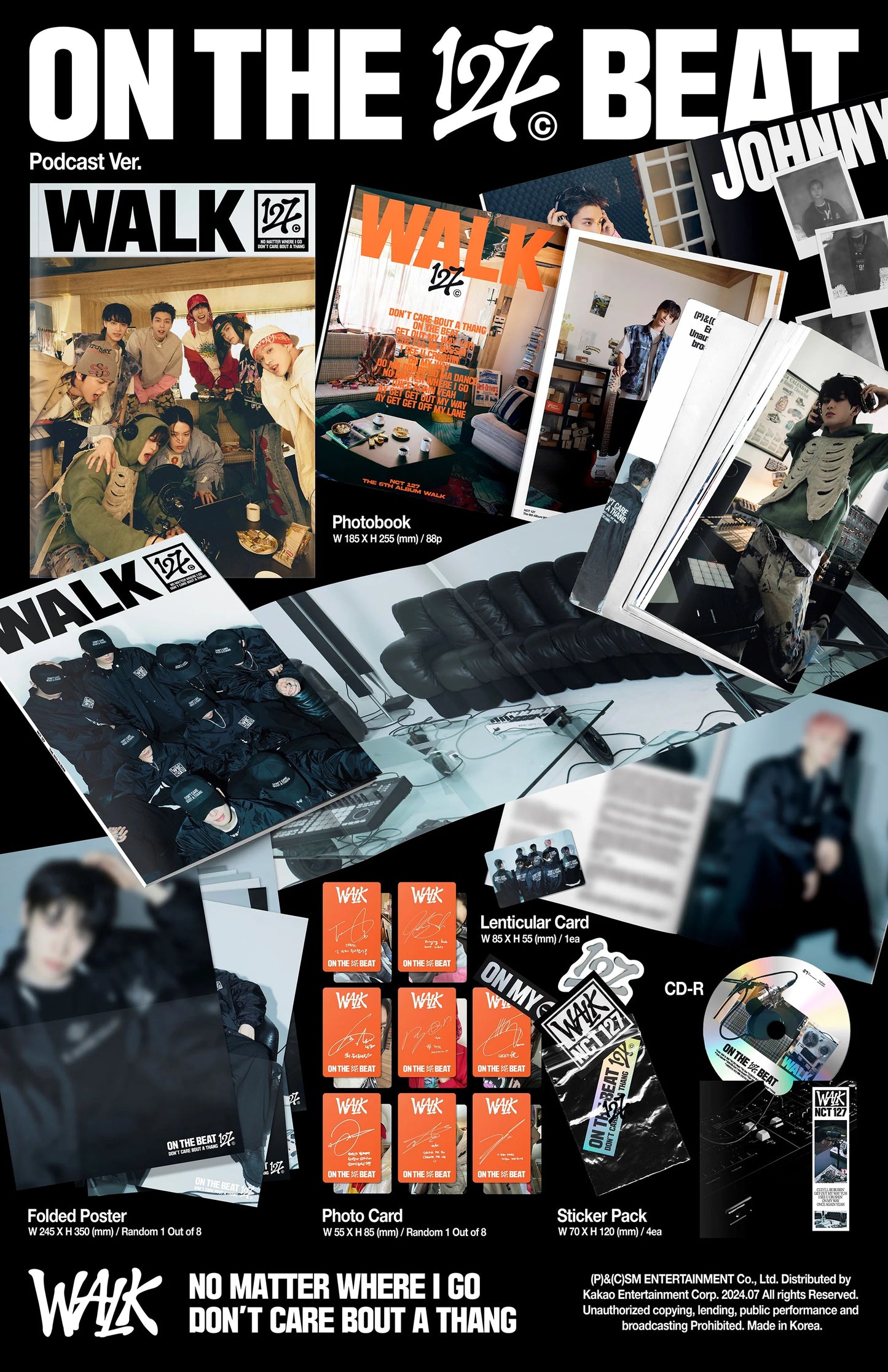 nct 127 - 6th album [walk] podcast ver.