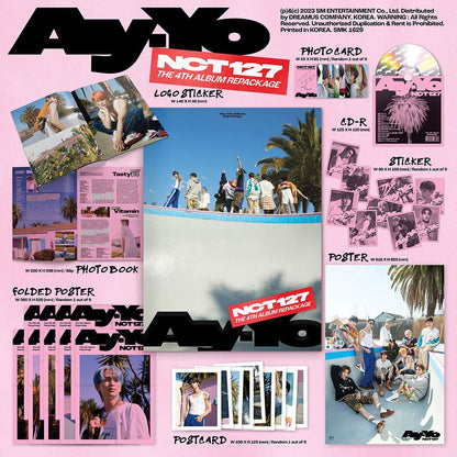 nct 127 - the 4th repackage album [ay-yo] a ver.