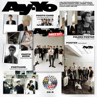 nct 127 - the 4th repackage album [ay-yo] b ver.