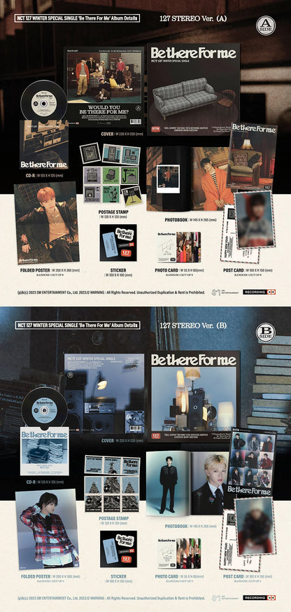 nct 127 - winter special single [be there for me] 127 stereo ver.