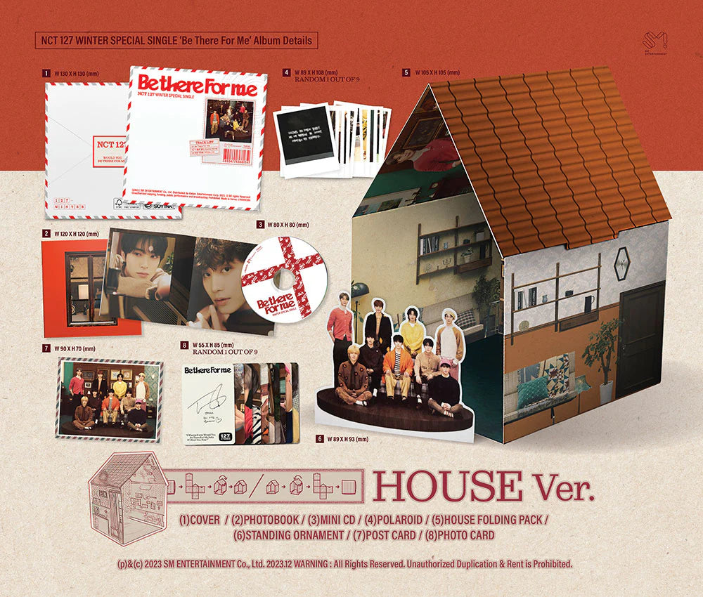 nct 127 - winter special single [be there for me] house ver.