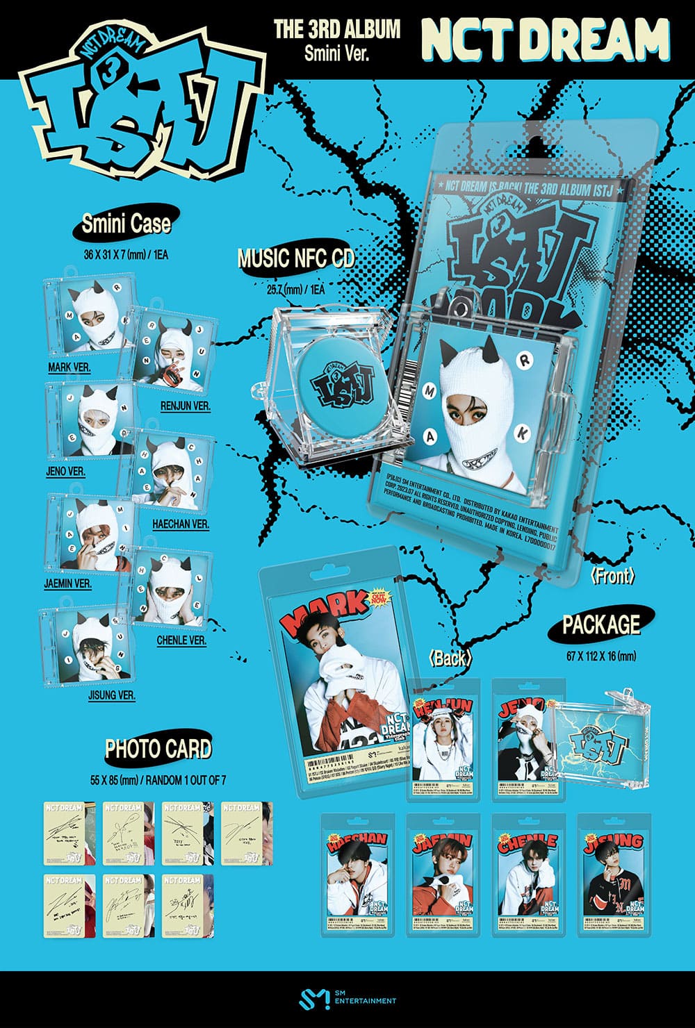 nct dream - 3nd album [istj] smini ver.