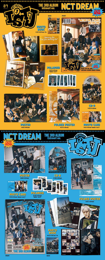 nct dream - 3rd album [istj] photobook ver.