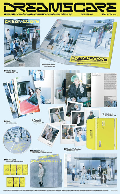 nct dream - 4th album [dreamscape] real city ver.
