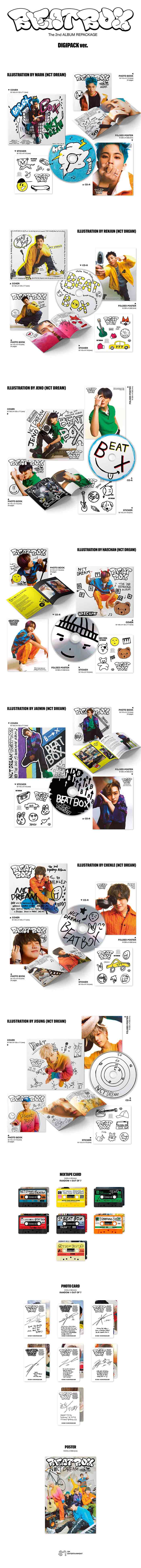 nct dream - beatbox [2nd album] repackage