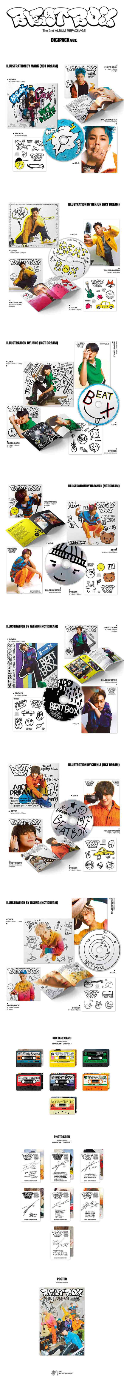 nct dream - beatbox [2nd album] repackage