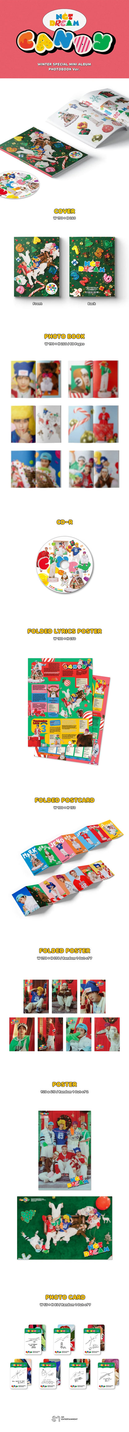 nct dream - winter special album [candy] photobook ver.