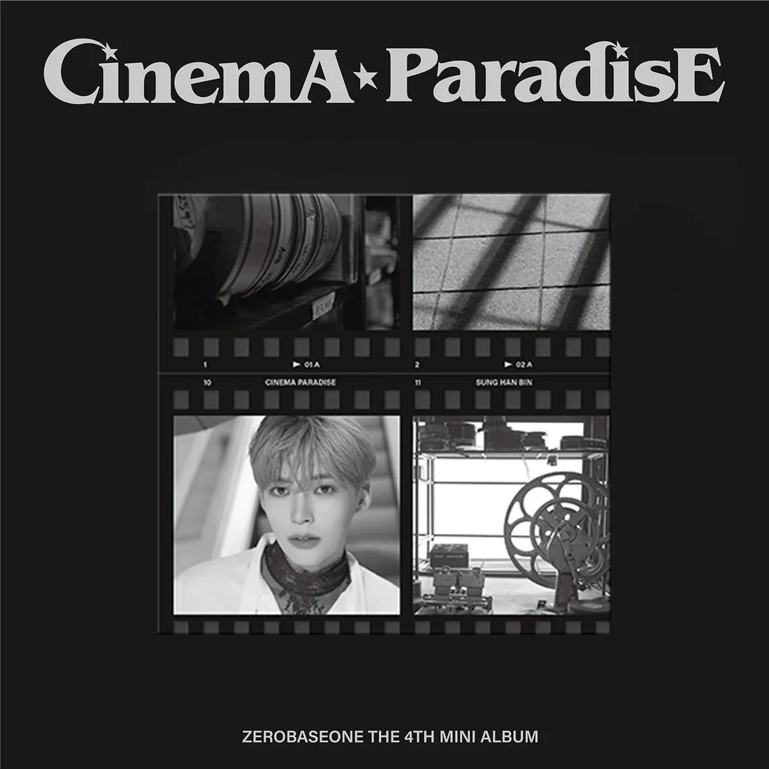 zerobaseone - 4th mini album [cinema paradise] digipack ver.
