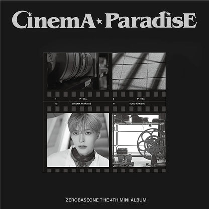 zerobaseone - 4th mini album [cinema paradise] digipack ver.