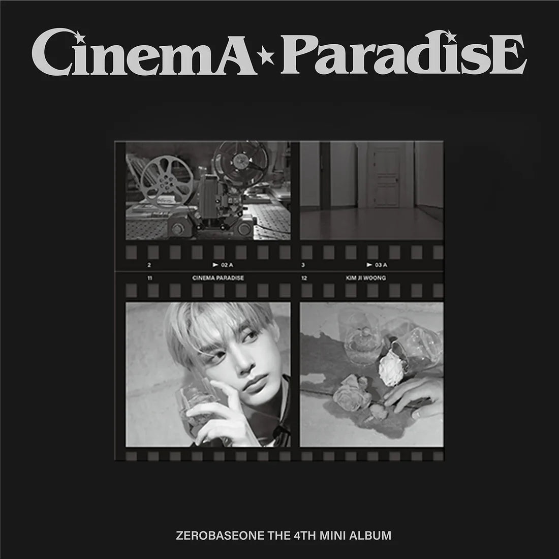 zerobaseone - 4th mini album [cinema paradise] digipack ver.