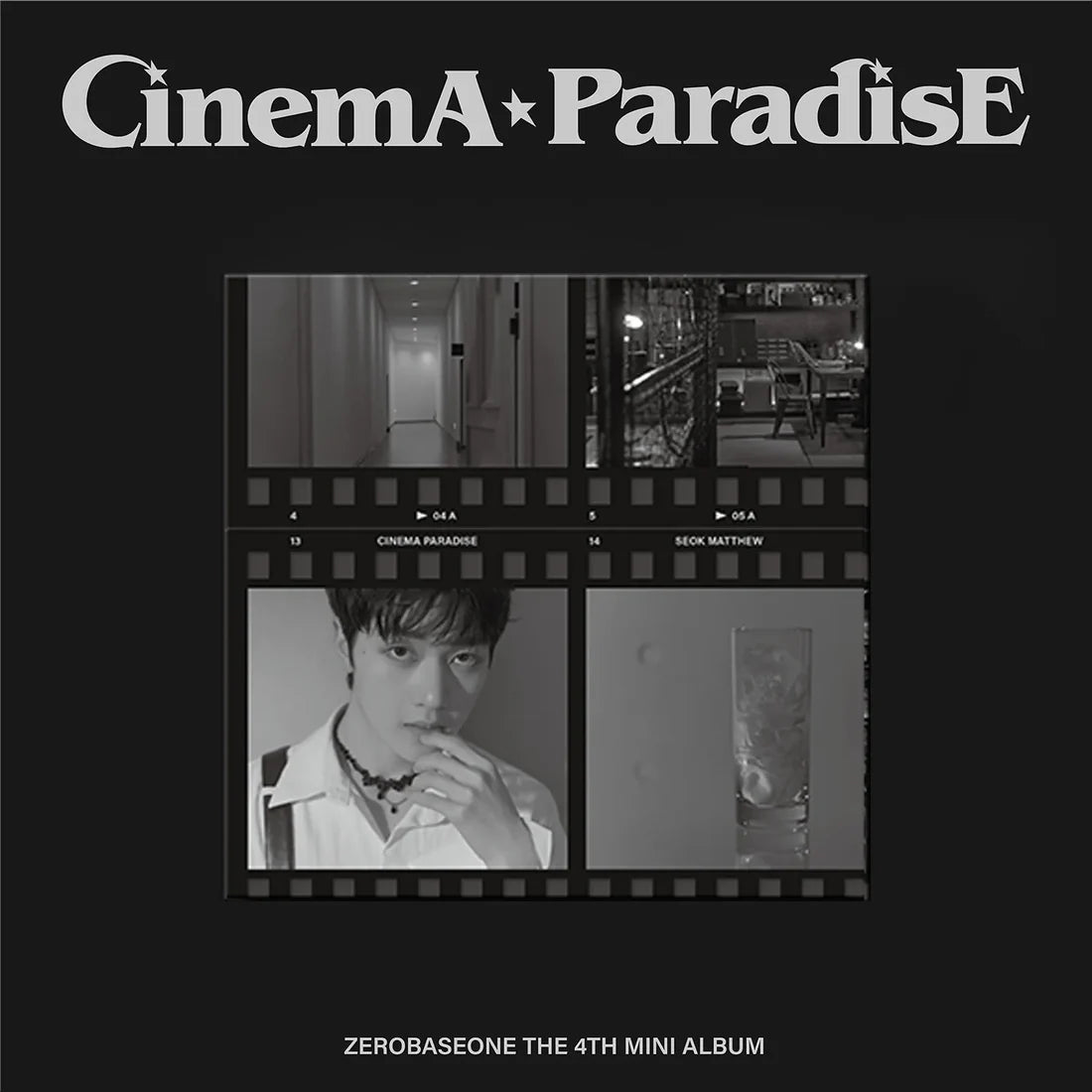 zerobaseone - 4th mini album [cinema paradise] digipack ver.