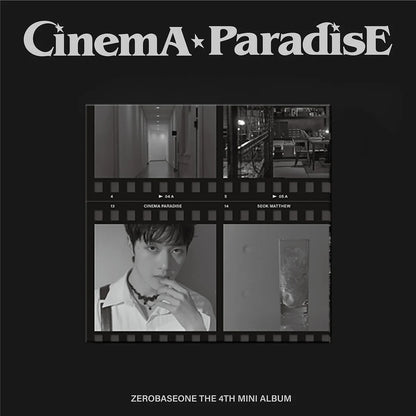 zerobaseone - 4th mini album [cinema paradise] digipack ver.
