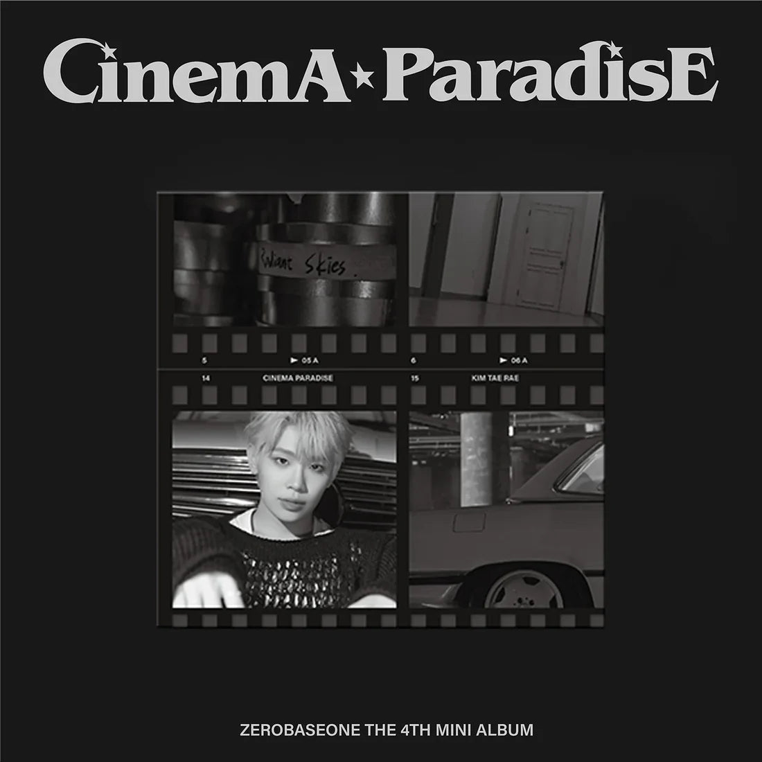 zerobaseone - 4th mini album [cinema paradise] digipack ver.