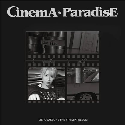zerobaseone - 4th mini album [cinema paradise] digipack ver.