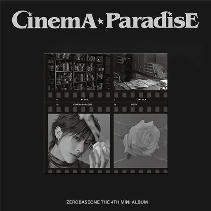 zerobaseone - 4th mini album [cinema paradise] digipack ver.