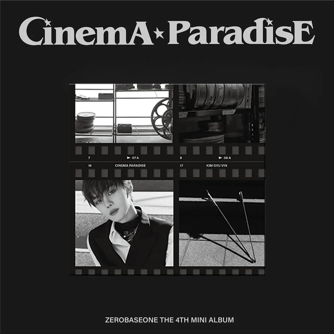 zerobaseone - 4th mini album [cinema paradise] digipack ver.
