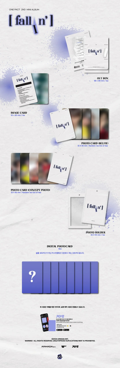 one pact - 2nd mini album [fallin’] plve ver.
