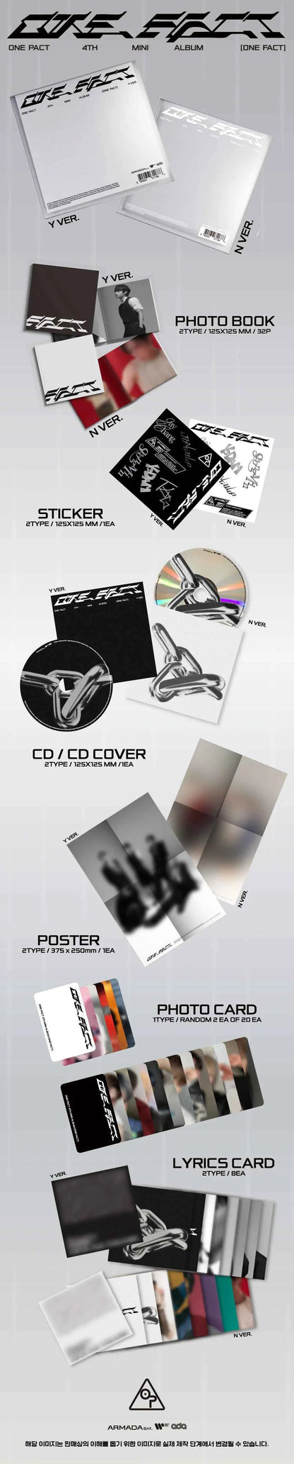 one pact - 4th mini album [one fact]