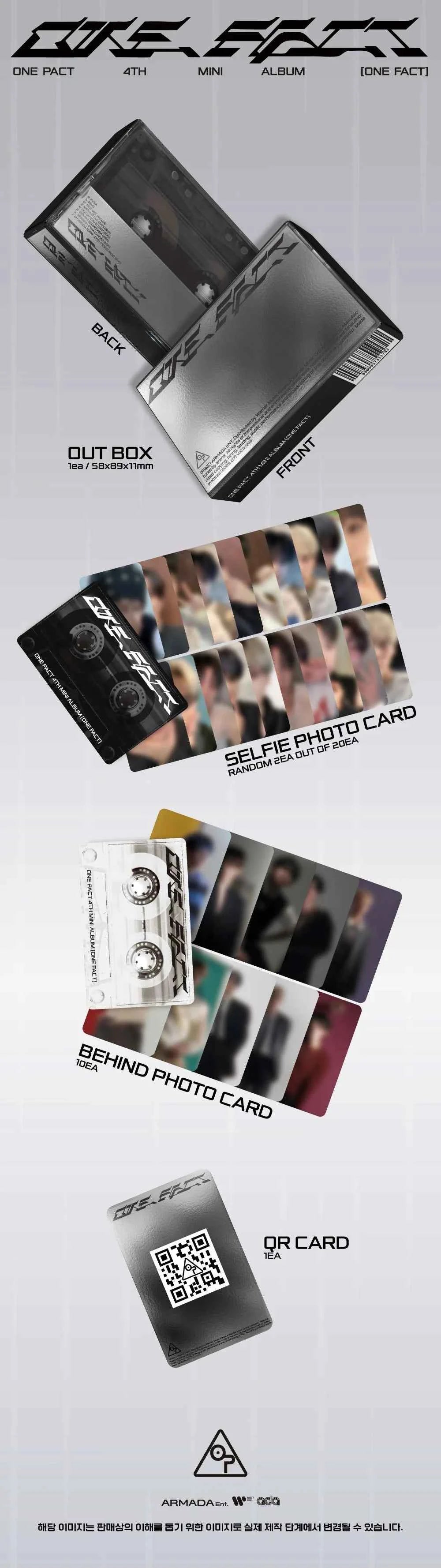 one pact - 4th mini album [one fact] platform ver.