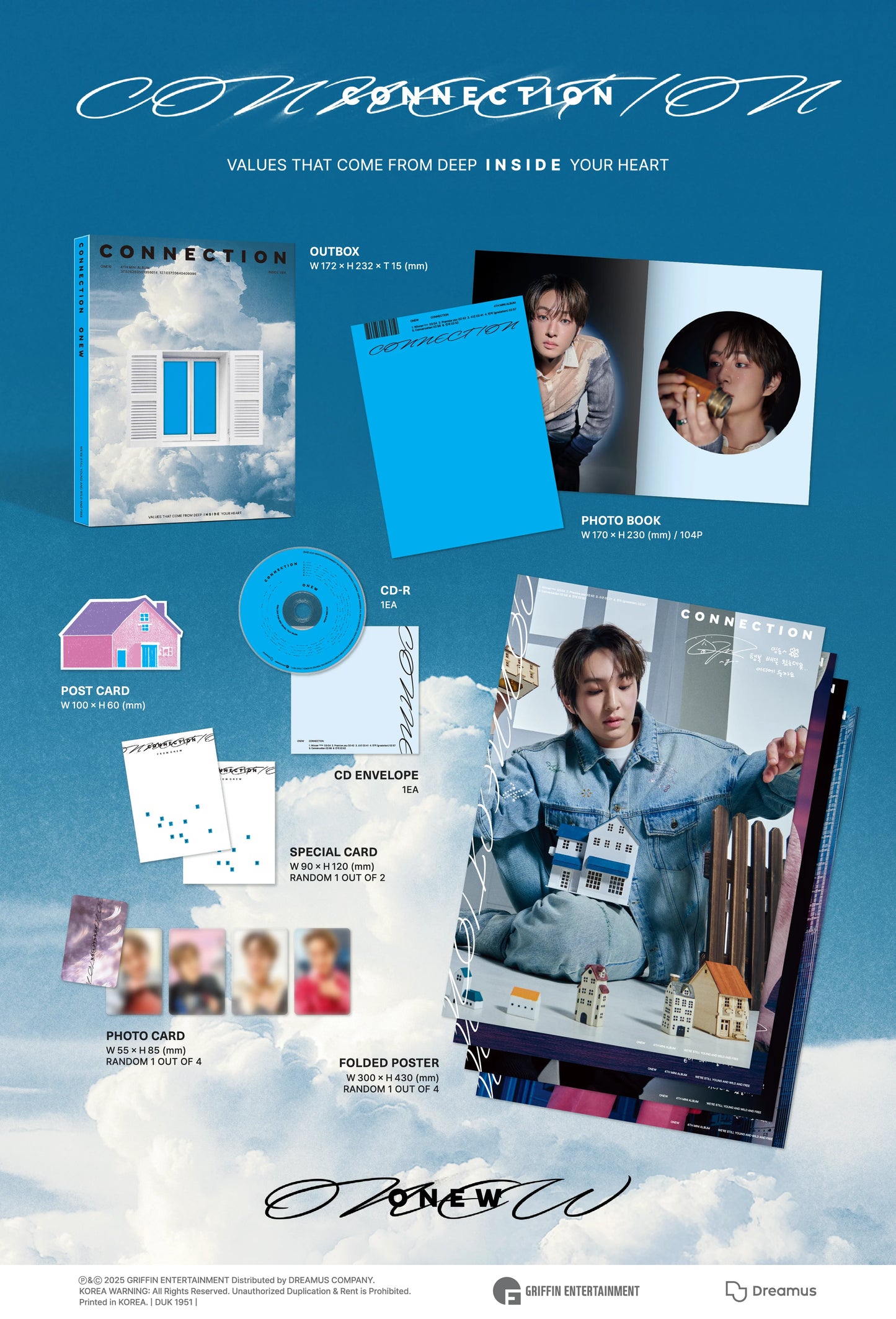 onew - 4th mini album [connection] photobook ver.