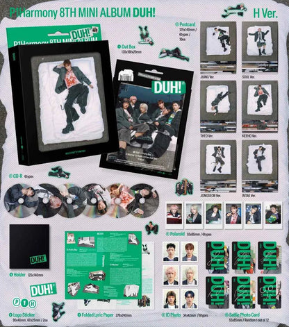 p1harmony - 8th mini album [duh!] h ver.