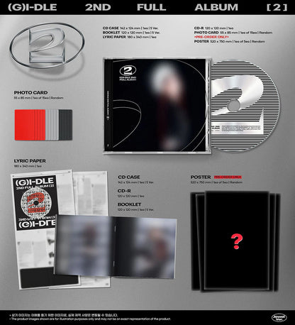 (g)i-dle - 2nd album [2] jewel ver.