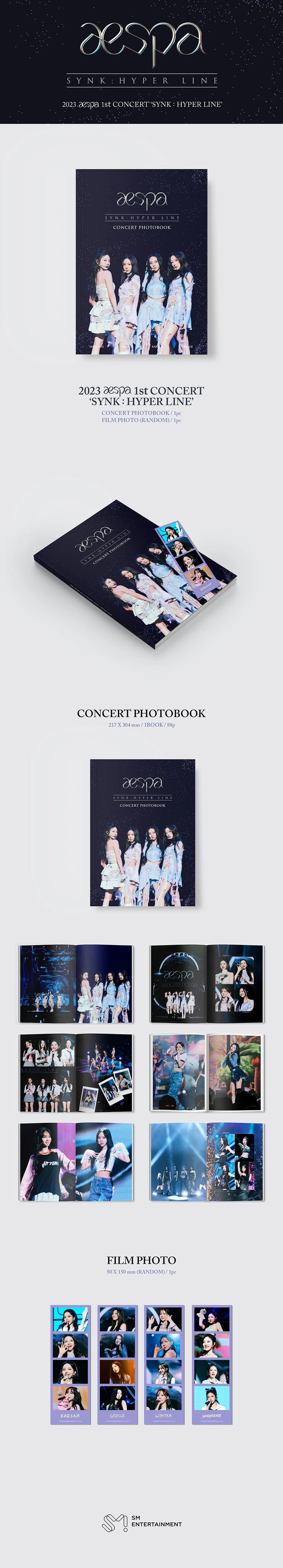 aespa - 1st concert ‘synk : hyper line’ photobook