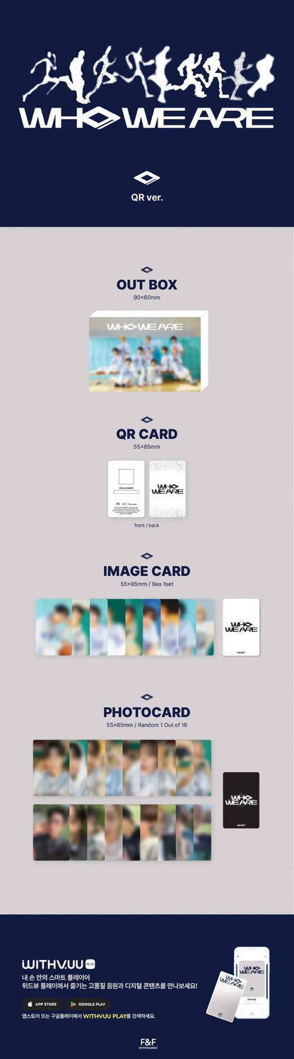ahof - 1st mini album [who we are] qr album ver.