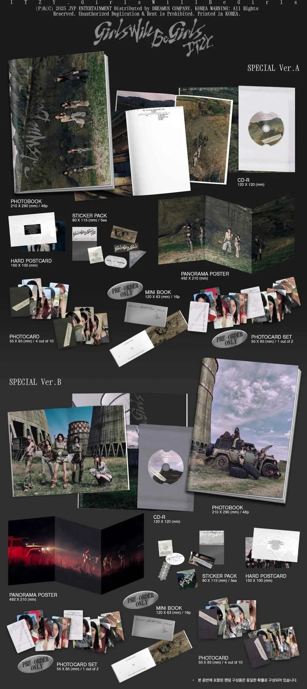 itzy - [girls will be girls] special edition