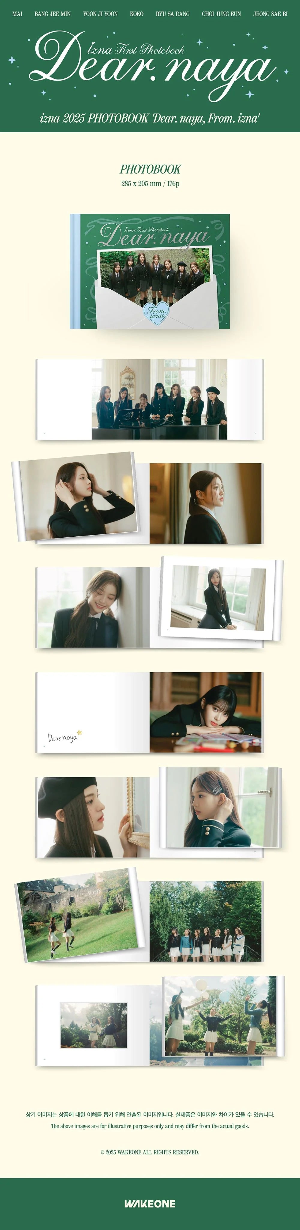 izna - 2025 photobook [dear. naya, from. izna]