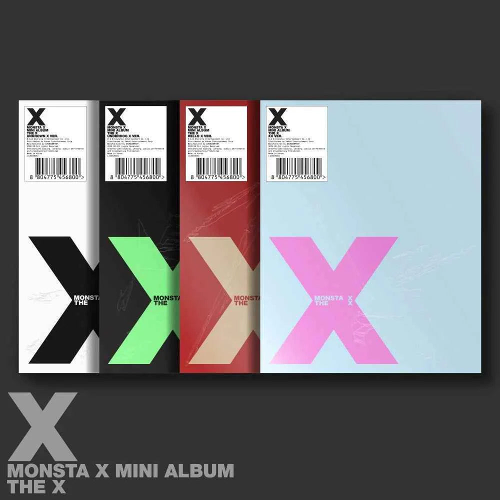 monsta x - 13th mini album [the x] standard ver.