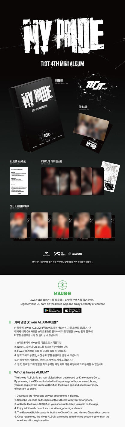 tiot 4th mini album [my pride] my pride ver.