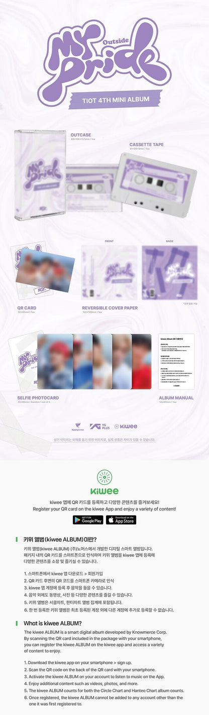 tiot 4th mini album [my pride] your pride ver.
