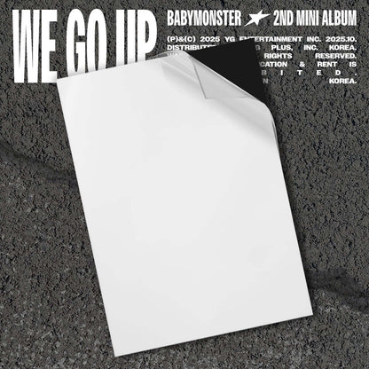 babymonster - 2nd mini album [we go up] we ver.