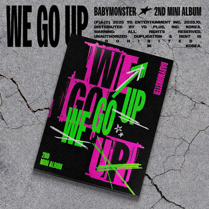 babymonster - 2nd mini album [we go up] up ver.