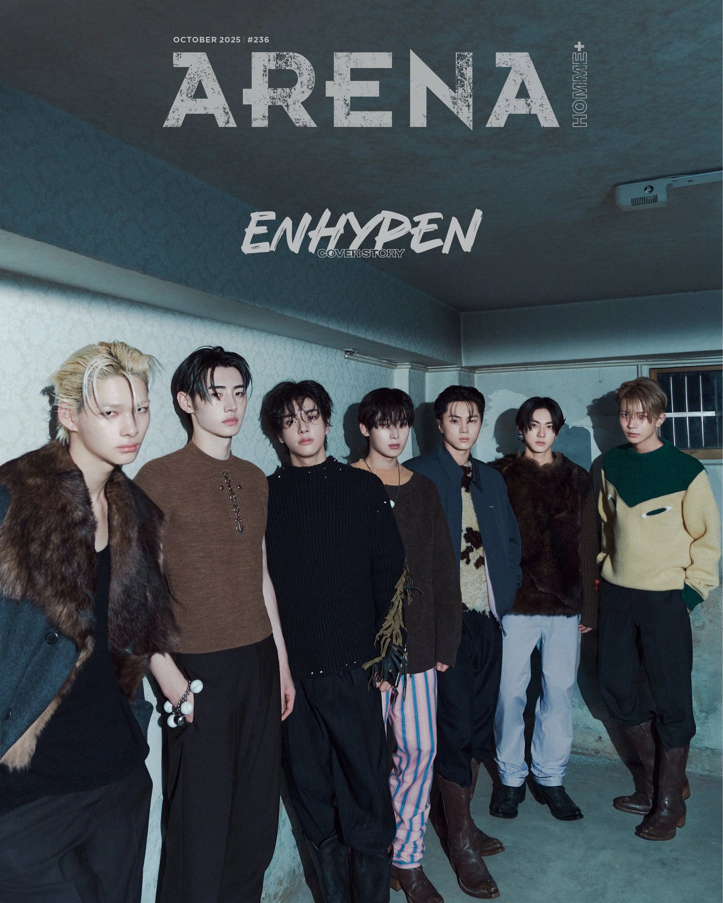 arena homme+ - [2025, october] - cover : enhypen type a