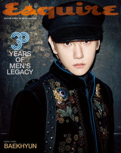 esquire - [2025, october] - cover : exo baekhyun