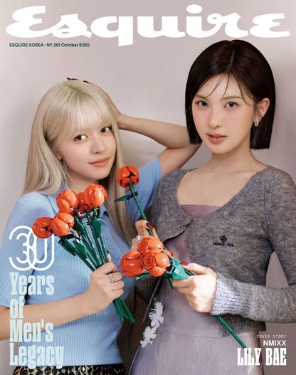 esquire - [2025, october] - cover : nmixx lily & bae