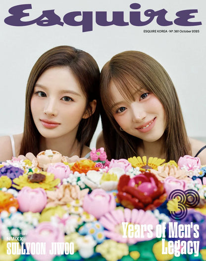 esquire - [2025, october] - cover : nmixx lily & bae