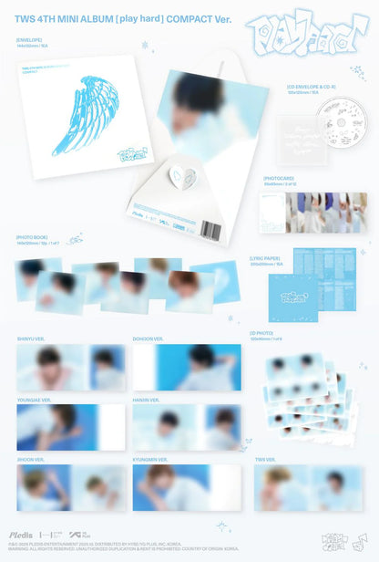 tws - 4th mini album [play hard] compact ver.